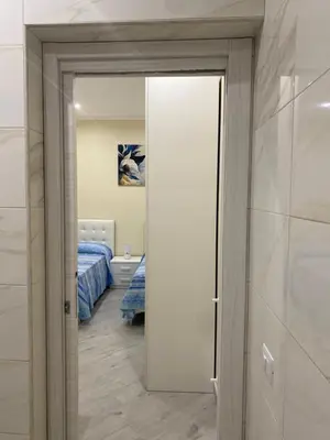 Letto o letti in una camera di Le Case del Cavaliere