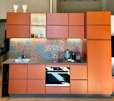 Cucina o angolo cottura di AYA - apartment in front of the sea
