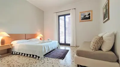 Letto o letti in una camera di Casa Aranci