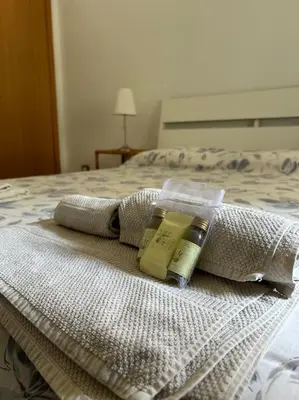 Letto o letti in una camera di Bellini Space 3