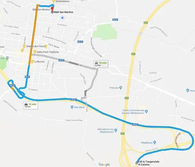Planimetria di B&B San Martino