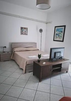 Letto o letti in una camera di Miti Home