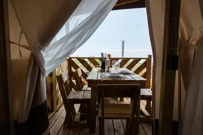 Planimetria di Koru Etna Glamping - lodge con vasca idromassaggio privata