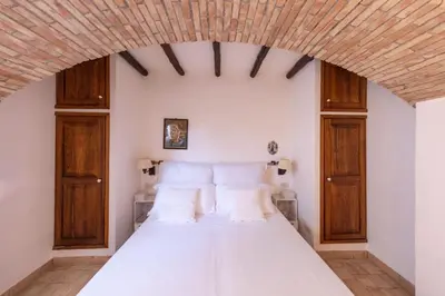 Letto o letti in una camera di Case Costarelli - Sul Mare