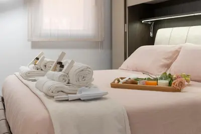 Letto o letti in una camera di La Finestra di Verga