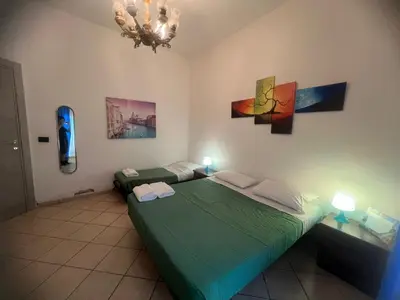 Letto o letti in una camera di Sicily Summer