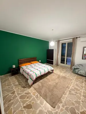 Letto o letti in una camera di La casa di Nerone