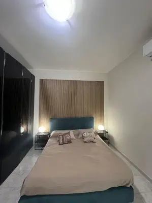 Letto o letti in una camera di Frankie's house