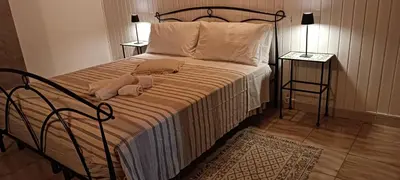 Letto o letti in una camera di Casa Matì
