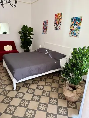 Letto o letti in una camera di Atenas Room