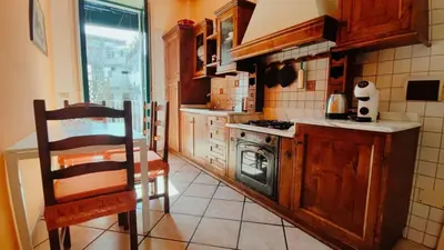 Cucina o angolo cottura di Dimora Eliodoro