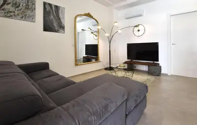 TV o dispositivi per l'intrattenimento presso Stunning Home In Mascali