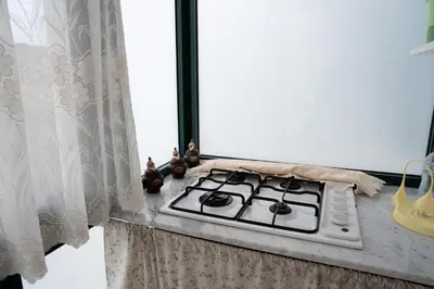 Cucina o angolo cottura di Villa Clara Nicolosi