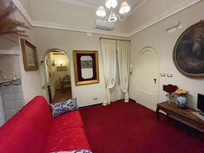 Letto o letti in una camera di La Dimora dell'Imperatore