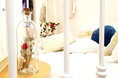 Letto o letti in una camera di La Piccina