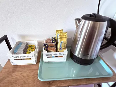 Set per la preparazione di tè e caffè presso Magnolia house
