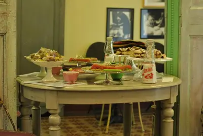 Cibo presso il bed & breakfast o nelle vicinanze