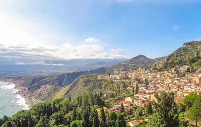 Paesaggio naturale nelle vicinanze della casa vacanze