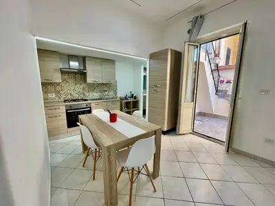 Cucina o angolo cottura di Cold River House - Nesima apt