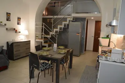 Cucina o angolo cottura di Verdi apartment - Historic Centre Catania