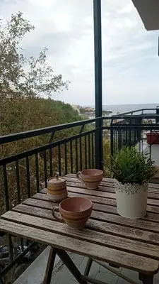 Balcone o terrazza di Blue Moon Apartment Ct