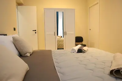 Letto o letti in una camera di Nica Apartment