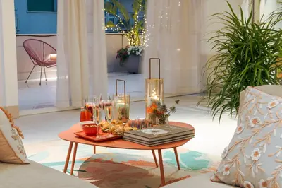 Area soggiorno di Elysium Boutique Apartments - Catania