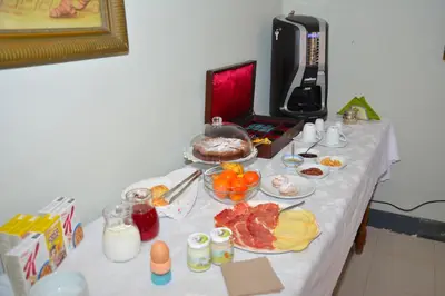 Cibo presso il bed & breakfast o nelle vicinanze