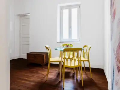 Area soggiorno di Apartment in Giarre near Mount Etna