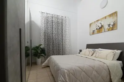 Letto o letti in una camera di Dimora Saracena