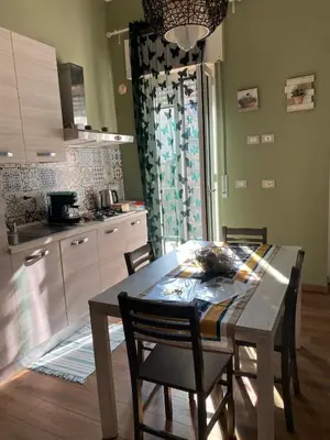 Cucina o angolo cottura di Dimora Sikana