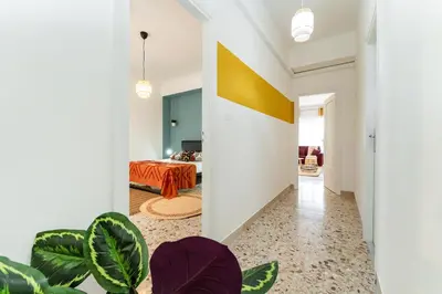 Letto o letti in una camera di Bohemien House Catania by Harmony House
