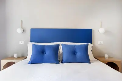 Letto o letti in una camera di Zanna Rooms
