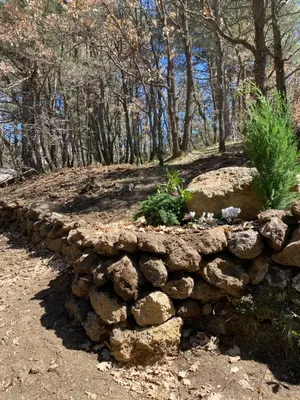 Paesaggio naturale nelle vicinanze dello chalet