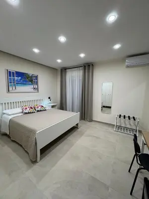 Letto o letti in una camera di B&B Milicia