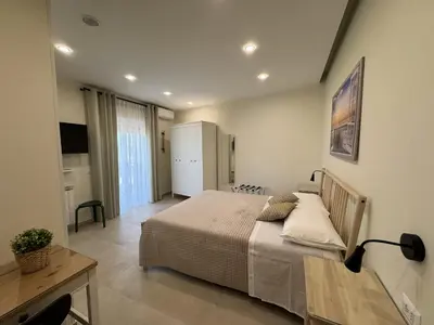 Letto o letti in una camera di B&B Milicia