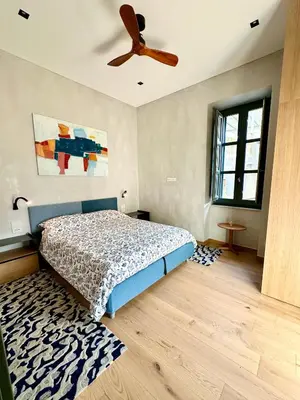 Letto o letti in una camera di Villa AYA