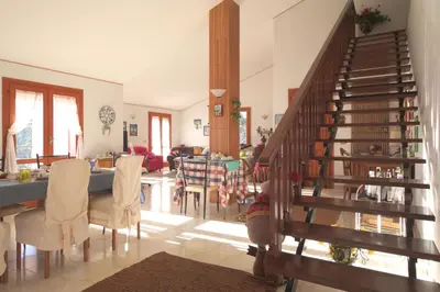 Area soggiorno di Magma Guest House