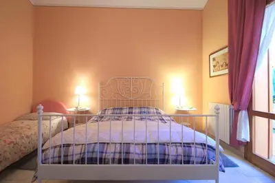 Letto o letti in una camera di Magma Guest House