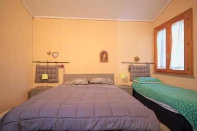 Letto o letti in una camera di Magma Guest House