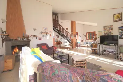 Area soggiorno di Magma Guest House