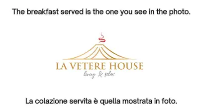 Certificato, attestato, insegna o altro documento esposto da La Vetere House