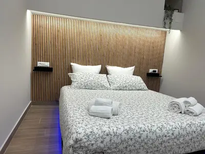Letto o letti in una camera di La Vetere House