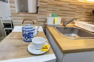 Cucina o angolo cottura di Casetta Cavaliere - tra centro e lungomare