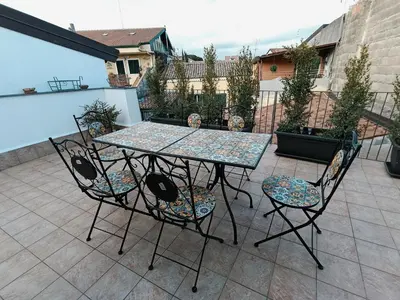 Balcone o terrazza di La casa di Elena a San Gregorio di Catania