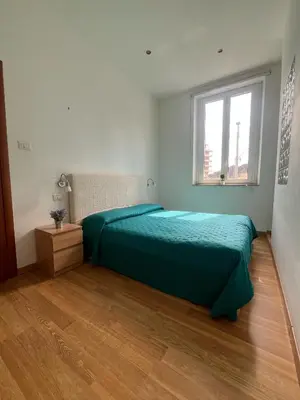 Letto o letti in una camera di Sea House