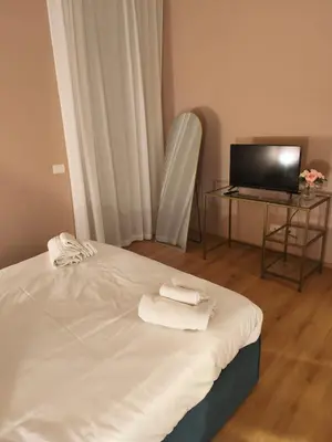 Letto o letti in una camera di Sicily Home Fata Azzurra