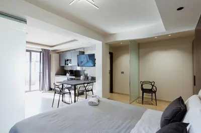 TV o dispositivi per l'intrattenimento presso Mazzini Apartments Trinacria