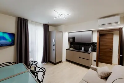 TV o dispositivi per l'intrattenimento presso Mazzini Apartments Sikania