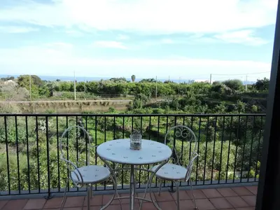Balcone o terrazza di Villa Sciare Modò